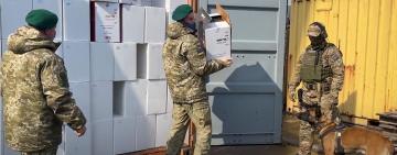 В Одесском порту пограничники обнаружили безакцизные сигареты на 145 млн гривен