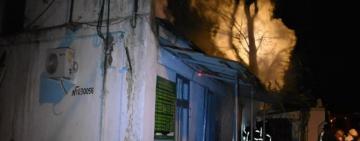 Пожежа на Єврейському кладовищі: померла жінка