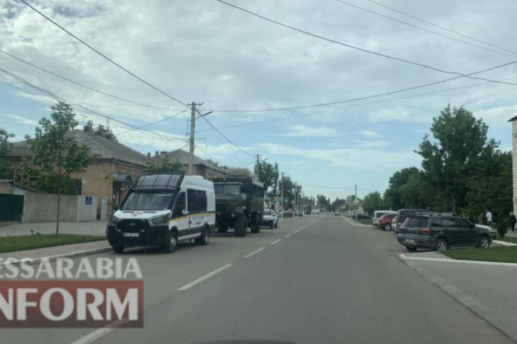 НА УЛИЦЫ КИЛИИ ВЫЕХАЛА ТЕХНИКА НАЦГВАРДИИ