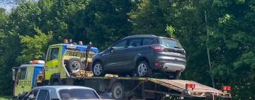 Курьёз: в Киеве эвакуатор эвакуировал эвакуатор с эвакуированным авто