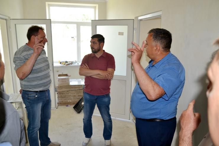 В Бородино завершается ремонт станции "Скорой помощи"
