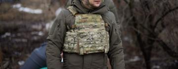 Зеленський знову на Донбасі 