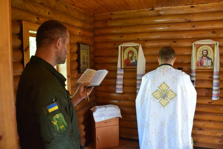 В Ізмаїльському загоні відбулася Божественна Літургія в День Вознесіння Господнього