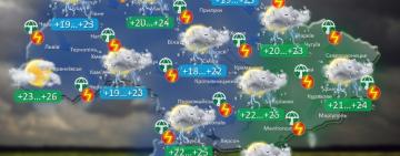 Циклон "Ксенія" робить погоду: тенденції на 11-13 червня