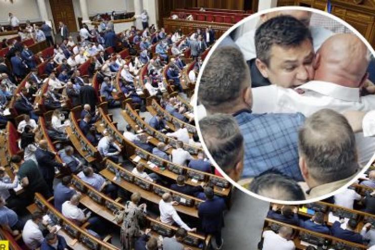 «ОПЗЖ нужно расстрелять»: в Верховной Раде подрались Тищенко и Кива (видео)