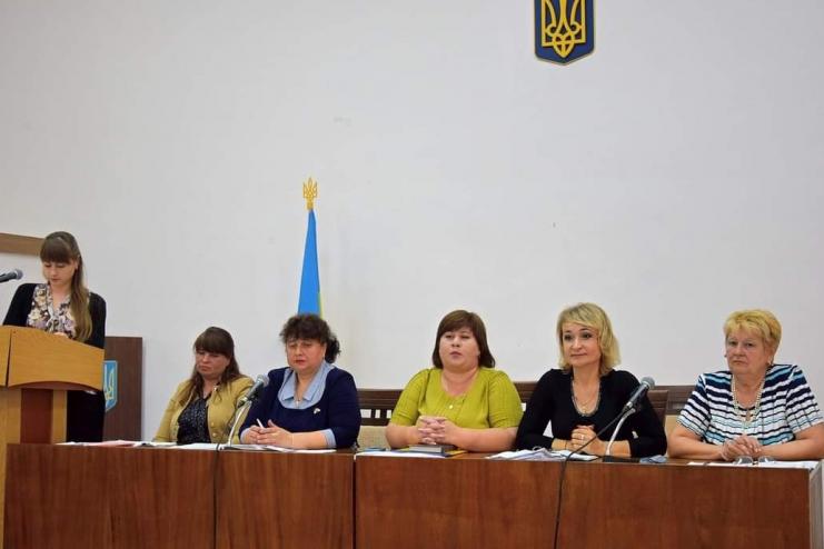 Спільна нарада керівників закладів дошкільної та загальної середньої освіти Саратської селищної ради 