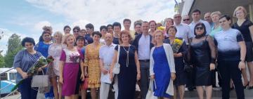  В Татарбунарах урочисто привітали медиків