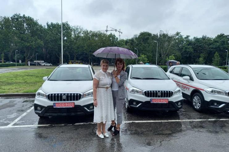 Килийский центр ПМСП получил три автомобиля Suzuki для оказания медпомощи жителям