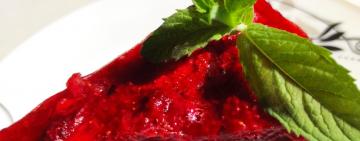 Смачний день. МАКОВИЙ ЧИЗКЕЙК З ПОЛУНИЦЕЮ 