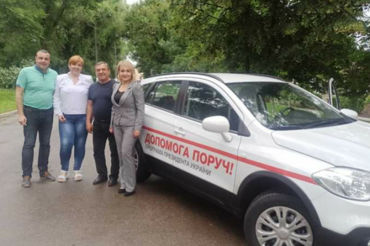 Саратська ОТГ з новим автомобілем для амбулаторії 
