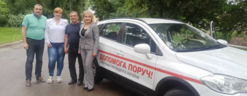 Саратська ОТГ з новим автомобілем для амбулаторії 