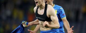 Не у "ліфчику" чи "топіку": цікава інформація про автора рекордного гола шведам