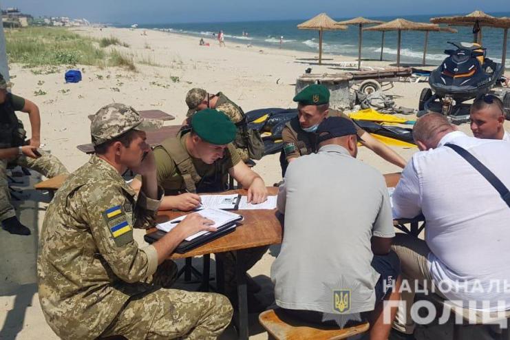 Профилактическое мероприятие в курортной местности Одесской области 