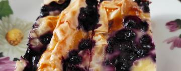 Смачний день. ЧОРНИЧНИЙ ПИРІГ
