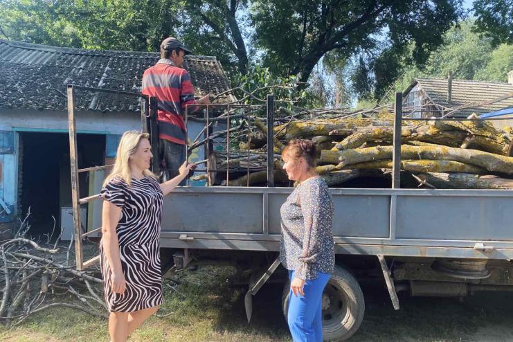 Почистили лісосмуги від сухостою та заготували дрова для дитячих закладів Татарбунарської громади