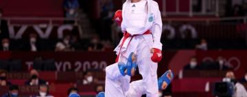  Каратистка Анжеліка Терлюга взяла срібло у Токіо-2020