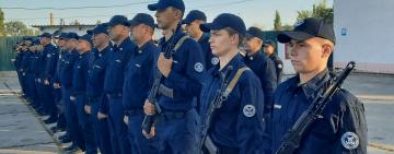 В Ізмаїльському загоні морської охорони прийняли військову присягу троє військовослужбовців 