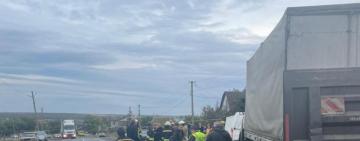 В Одесской области столкнулись грузовик и микроавтобус: пострадали ребенок и четверо взрослых