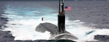 Атомная подлодка ВМС США столкнулась с неизвестным объектом