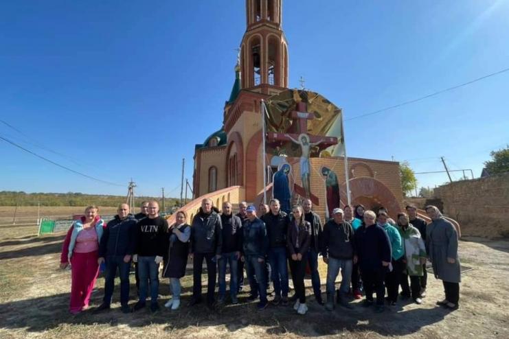 Помощь храму после пожара в Иванчанке
