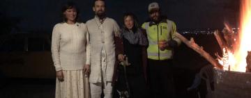 Житель Арциза в свой День рождения устроил экоакцию по высадке деревьев