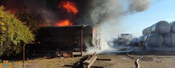 Пожар вблизи Татарбунар: в ГСЧС сообщили подробности