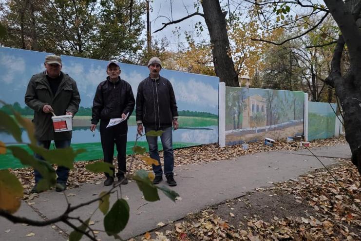 Стрит-арт в Арцизе: бетонная стена превращается в настоящее произведение искусства!