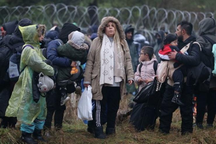 В Германии предложили разместить мигрантов из Беларуси в Украине