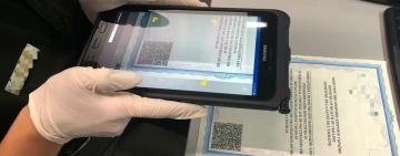 Пограничники одесского аэропорта задержали семью туристов с поддельными COVID-сертификатами