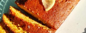 Смачний день. ГАРБУЗОВИЙ КЕКС З ЦИТРИНОВОЮ ЗАЛИВКОЮ 