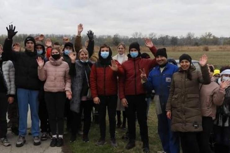 Как символ жизни: студенты Килийского колледжа оригинально поздравили руководителя с юбилеем