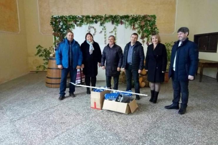 Подарунки до Храмового Дня села Новоселівка Саратської громади