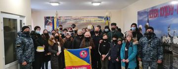 Школярі двох навчальних закладів Кілії привітали військовослужбовців з Днем Збройних сил України