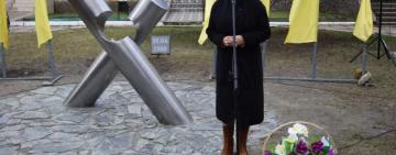 У Сараті відкрили пам'ятник жертвам Чорнобильської катастрофи 