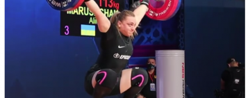 Аліна Марущак стала першою українкою, яка здобула три "золота" на чемпіонаті світу з важкої атлетики