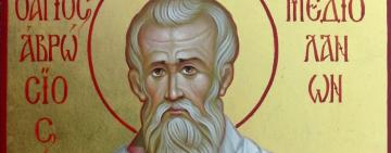 20 декабря. Память святителя Амвросия Медиоланского