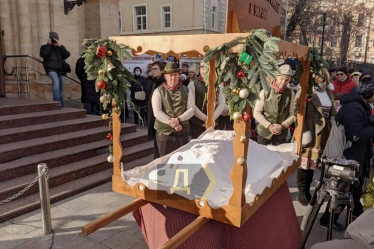 Найбільший штолен в Україні приготували одеські кондитери 