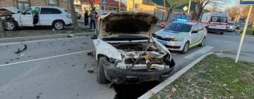 В Измаиле патрульные спровоцировали серьезное ДТП: есть пострадавшие (фото, видео)