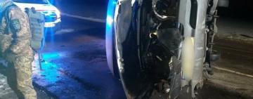 Под Одессой микроавтобус столкнулся с легковым авто: пятеро пострадавших