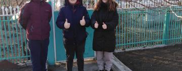 Учні Надеждівського ліцею знову взяли участь у челенджі 