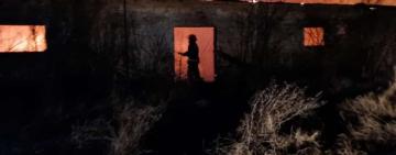 В Ізмаїлі горіла складська будівля