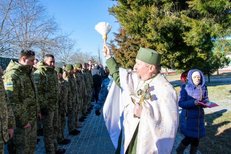 Хрещення Господнє: в Ізмаїльському прикордонному загоні відбулася святкова служба