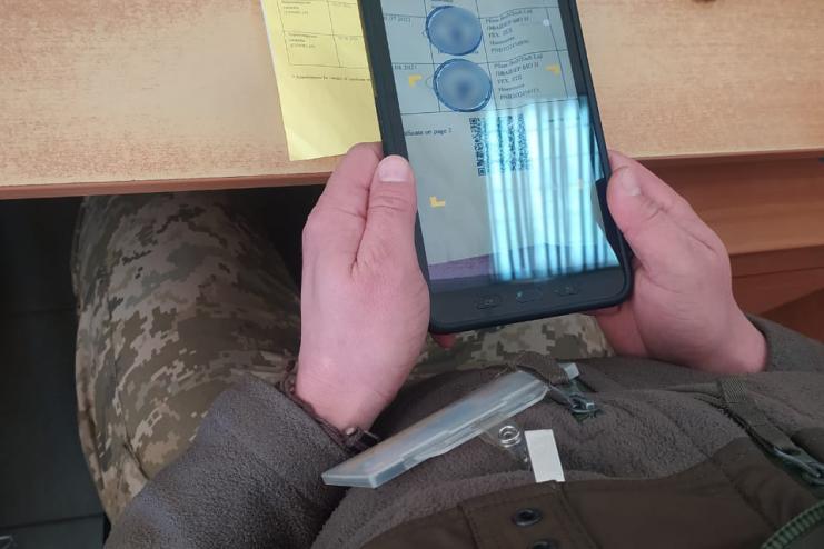 ЖИТЕЛЬ БОЛГРАДСЬКОГО РАЙОНУ НАДАВ НА КОНТРОЛЬ ПРИКОРДОННИКАМ ПІДРОБЛЕНИЙ COVID-СЕРТИФІКАТ