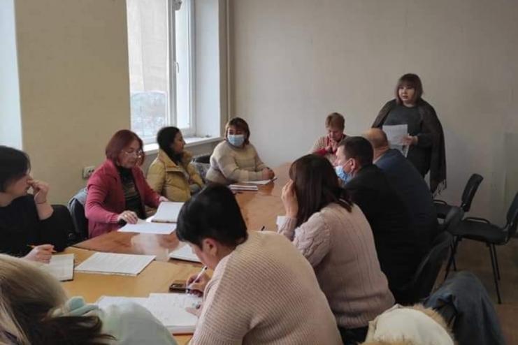 Перший семінар-нарада у 2022 році "Про інституційний аудит в закладах освіти Саратської селищної ради"