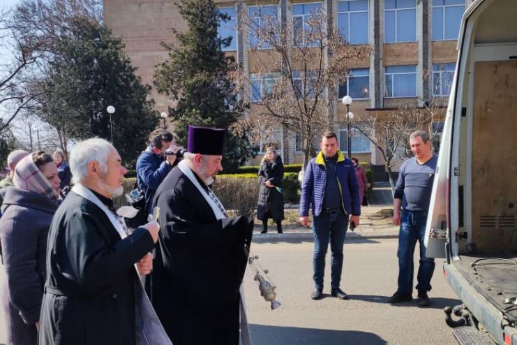 Встреча тела павшего Героя Украины