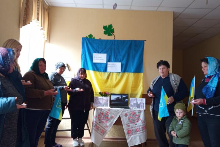 В память о событиях в Буче...