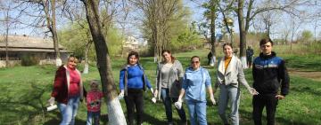 Большой субботник в Бородино