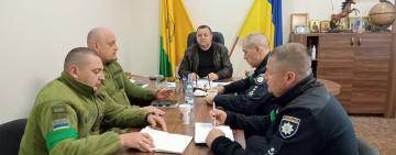 Рабочая встреча с силовиками в Тарутино