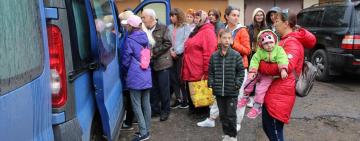 В Тарутинской громаде раздали 1249 продуктовых наборов переселенцам