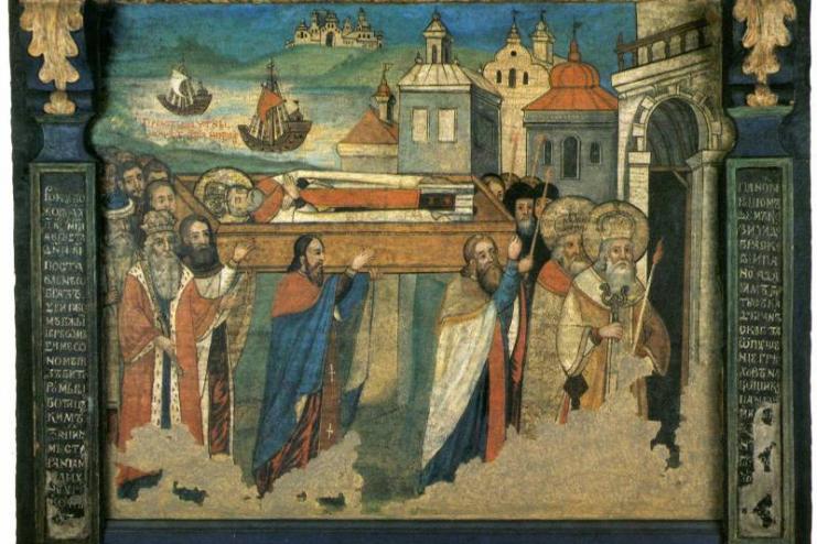 22 мая. Память перенесения мощей святителя Николая Чудотворца